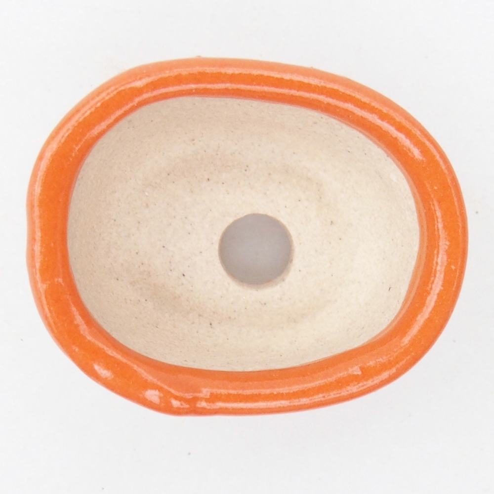 Mini bonsai bowl 3 x 2,5 x 2 cm, orange