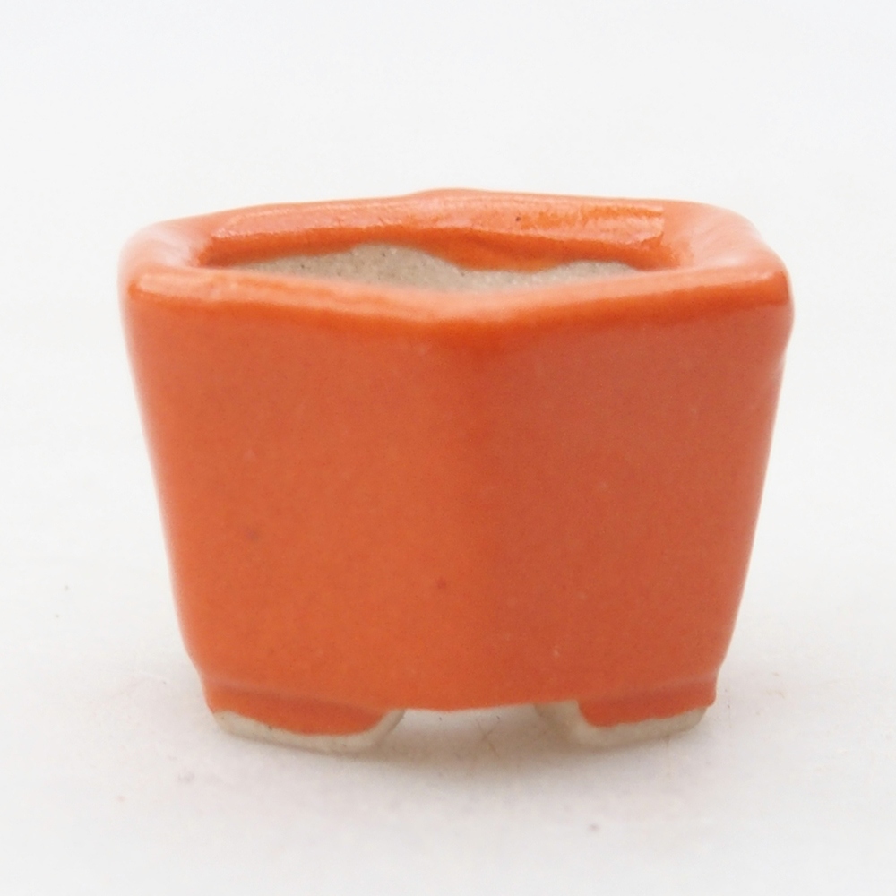 Mini bonsai bowl 2,5 x 2 x 1,5 cm, orange
