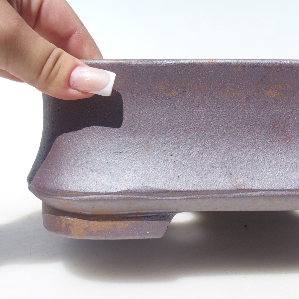 Bowl 23,5 x 17 x 8,5 cm brown
