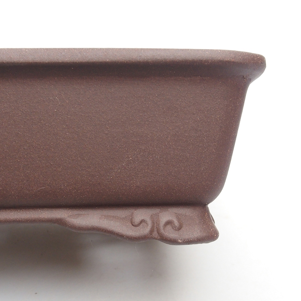 Bowl 20,5 x 17 x 7 cm brown