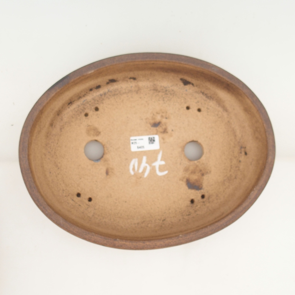 Bonsai bowl 32,5 x 25 x 8 cm , colour brown