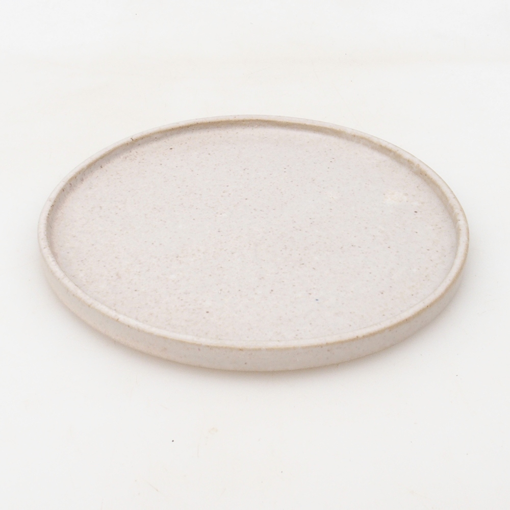 Bonsai bowl round D7-S - 16 x 16 x 1 cm - beige