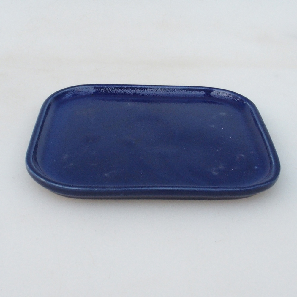 Ceramic bowl H37 -14.5 x 13 x 1 cm - blue