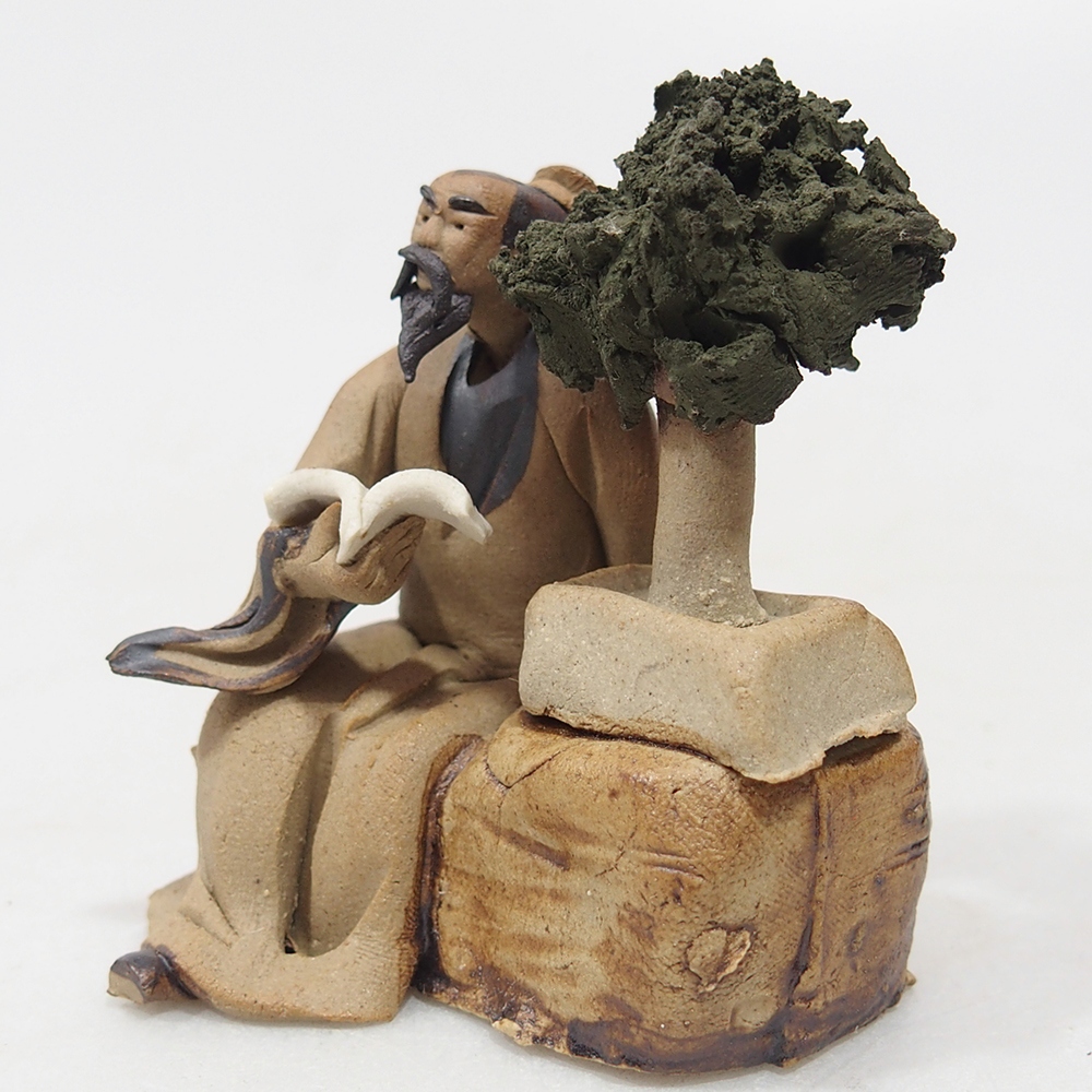 Ceramic figurine - Bonsaiista