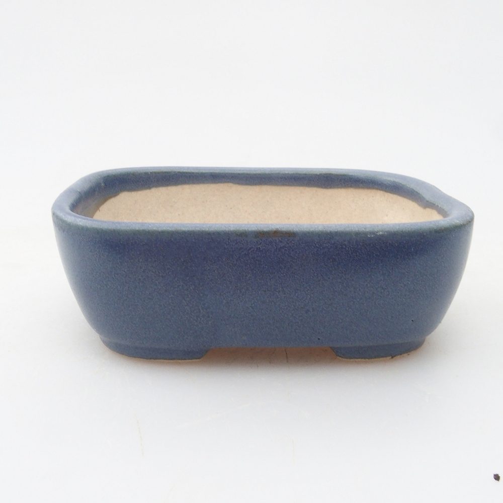Mini bonsai bowl 7 x 5,5 x 2  cm, color blue
