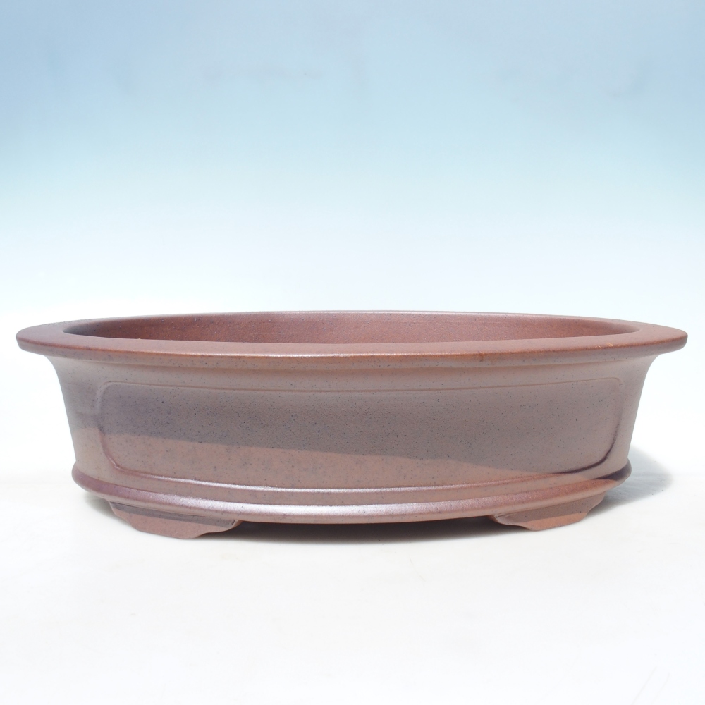 Bowl 48 x 36 x 12 cm brown - PERSONAL COLLECTION OR PALLET TRANSPORT ONLY