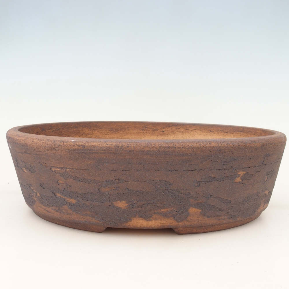 Bonsai bowl 32,5 x 25,5 x 9,5 cm , colour brown