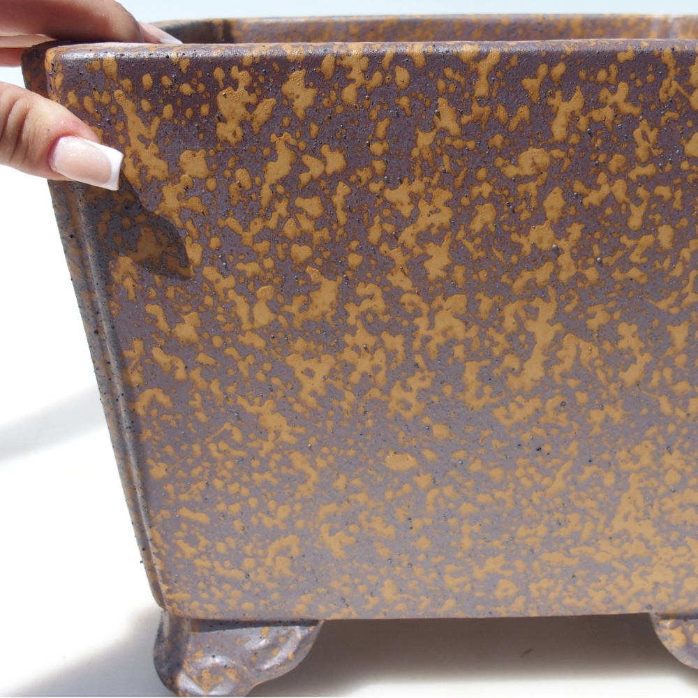 Bowl 27,5 x 27,5 x 22,5 cm brown