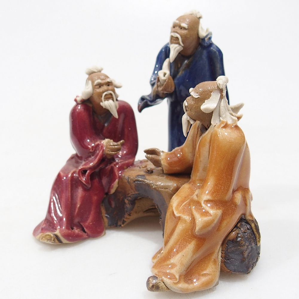Ceramic figurine - Sages