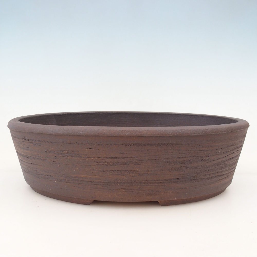 Bonsai bowl 33 x 25,5 x 9,5 cm , colour brown