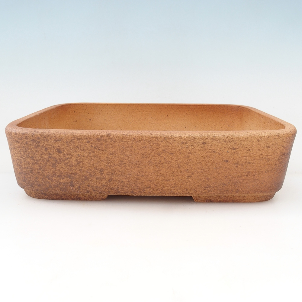 Bonsai bowl 29 x 25 x 7 cm , colour brown