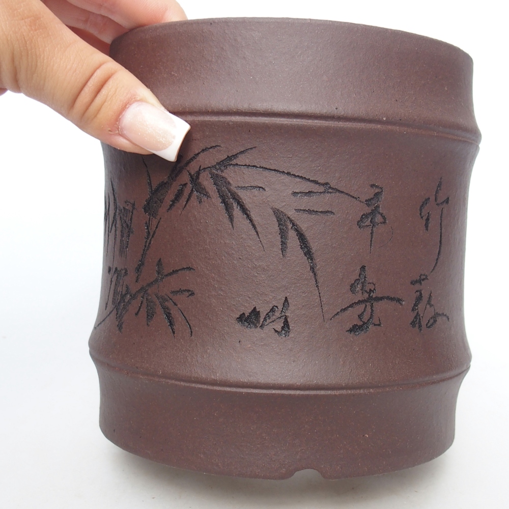 Bowl 12 x 12 x 12,5 cm brown