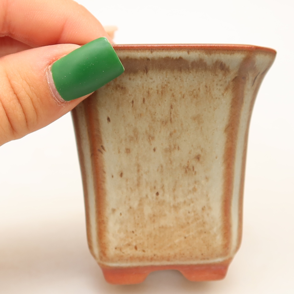 Ceramic Bowl, 6.5 x 6.5 x 7 cm, beige