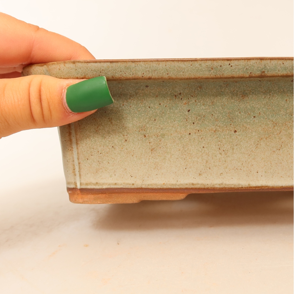 Ceramic Bowl, 20 x 15.5 x 5.5 cm, beige