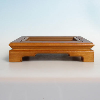 Wooden bonsai table 28 x 22 x 6,5 cm - 1