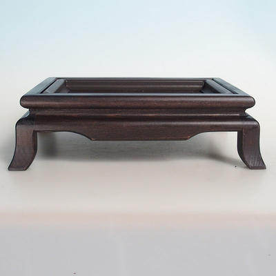 Wooden table under bonsai brown 25 x 19 x 8 cm - 1