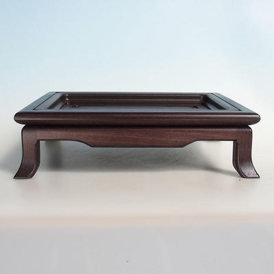 Wooden table under bonsai brown 32 x 25 x 9cm - 1