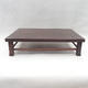 Wooden table under the bonsai brown 40 x 30 x 9.5 cm - 1/3
