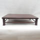 Wooden table under the bonsai brown 50 x 40 x 10.5 cm - 1/3