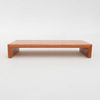 Wooden table under bonsai brown 21 x 8 x 3 cm - 1