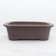 Bonsai bowl 30 x 24 x 9.5 cm, color brown - 1/7