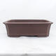 Bonsai bowl 41 x 28 x 12 cm, color brown - 1/7