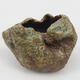 Ceramic shell 9.5 x 7 x 6.5 cm, color green - 1/3