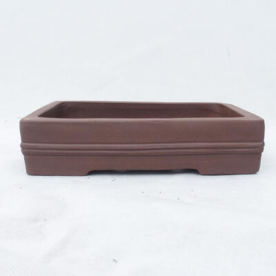 Bonsai bowl 25 x 18 x 6 cm, color brown - 1