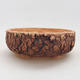 Ceramic bonsai bowl 20 x 20 x 7 cm, color cracked - 1/4