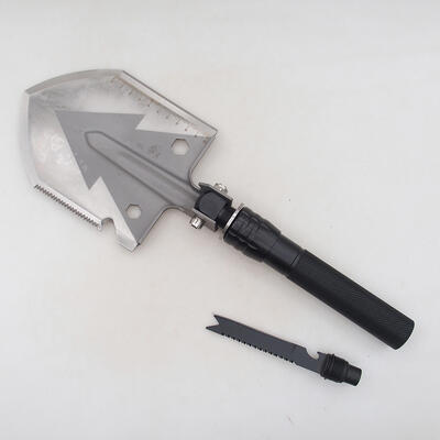 Stainless steel professional shovel 80 cm - folding - 1