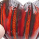 Ceramic Shell 8.5 x 8.5 x 8 cm, color orange - 1/2