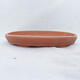 Bonsai bowl 30 x 20 x 4 cm, brick color - 1/7