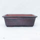 Bonsai bowl 21 x 16 x 6.5 cm, color brown-red - 1/7