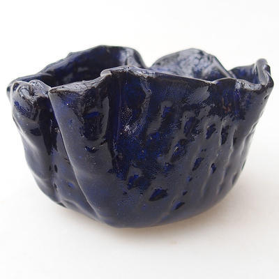 Ceramic Shell 8 x 8 x 5 cm, color blue - 1