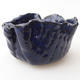 Ceramic Shell 8 x 8 x 5 cm, color blue - 1/3