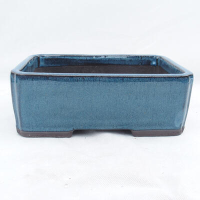Bonsai bowl 24 x 17.5 x 8.5 cm, color blue - 1