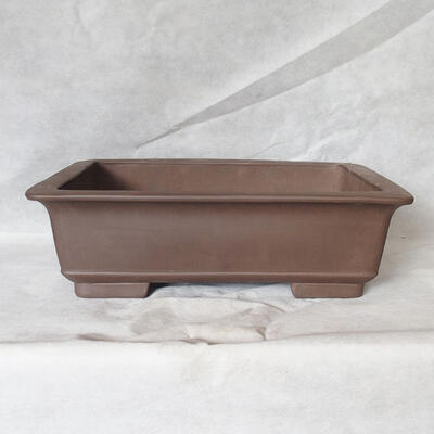 Bonsai bowl 52 x 40 x 15 cm, gray color - 1