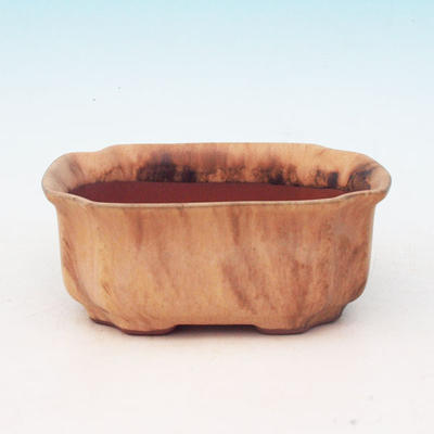 Ceramic bonsai bowl H 01 - 12 x 9 x 5 cm - 1