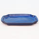 Bonsai tray H 01 - 11,5 x 8,5 x 1 cm, blue - 11.5 x 8.5 x 1 cm - 1/3
