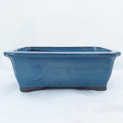 Bonsai bowl 30 x 23 x 10.5 cm, color blue - 1