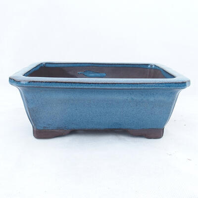 Bonsai bowl 23 x 17 x 8.5 cm, color blue - 1