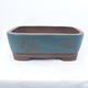 Bonsai bowl 40 X 30 X 14 cm, brown-blue color - 1/7