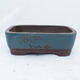 Bonsai bowl 33 x 23 x 10 cm, color brown-blue - 1/7