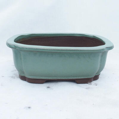 Bonsai bowl 30 x 25 x 10 cm, color green - 1