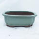 Bonsai bowl 30 x 25 x 10 cm, color green - 1/7