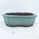 Bonsai bowl 24 x 19 x 7 cm, color green - 1/7