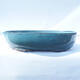 Bonsai bowl 41 x 29 x 10 cm color blue - 1/6