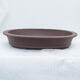 Bonsai bowl 50 x 39 x 8.5 cm, color brown - 1/7