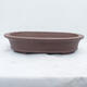Bonsai bowl 41 x 31 x 8 cm, color brown - 1/7