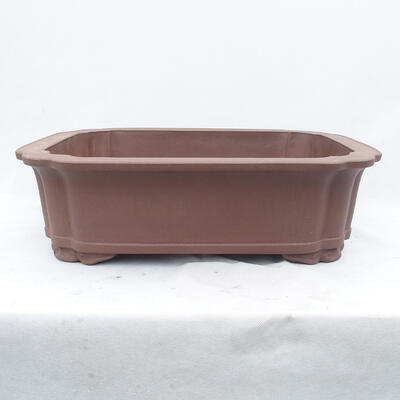 Bonsai bowl 54 x 44 x 15.5 cm, color brown - 1